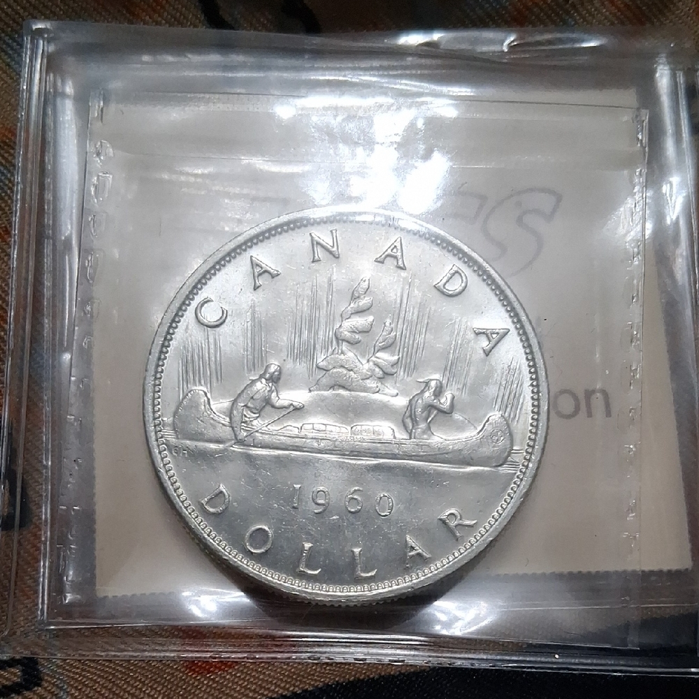 1960 Canadian Silver Dollar